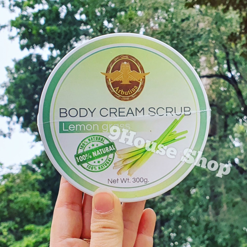 01 Hủ Tẩy Tế Bào Toàn Thân ARBUTINA Body Cream Scrub Thái Lan 300gram