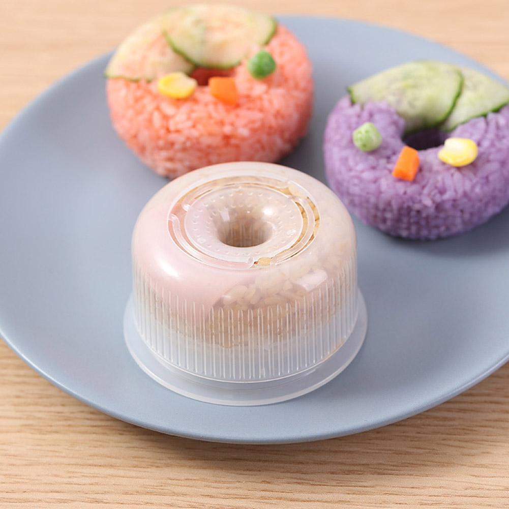 Khuôn Làm Cơm Nắm Bento Hình Bánh Donut Phong Cách Nhật Bản