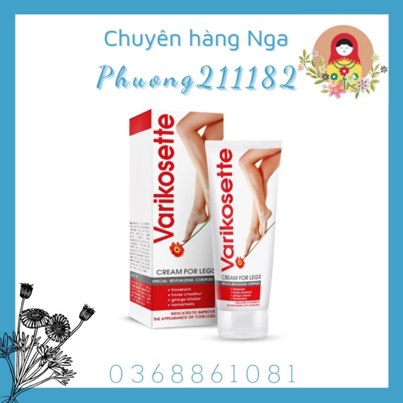 Kem giãn tĩnh mạch chân nga 75ml