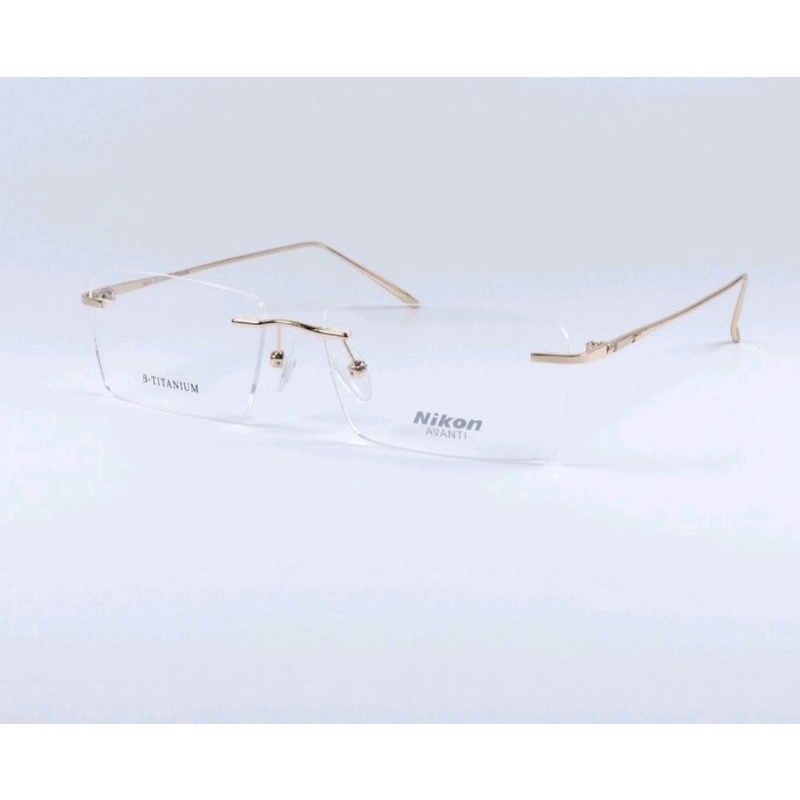 Gọng cận nam nữ Nikon titan 16011- gọng khoan