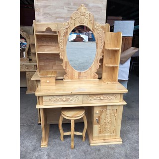 Bàn trang điểm gỗ Thông - Đồ Gỗ Vinh