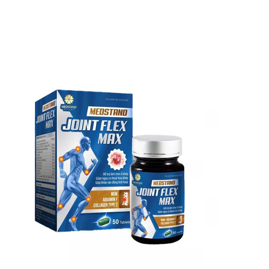 Viên Uống Đau Nhức Xương Khớp, Tăng Độ Dẻo Dai Cho Khớp Joint Flex Max- Hộp 50 Viên