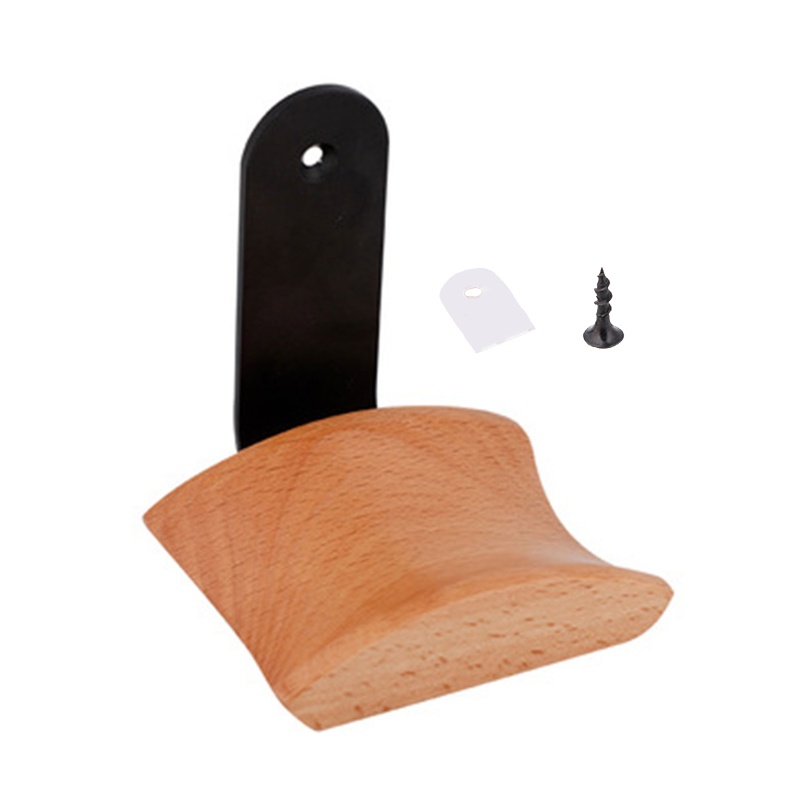 Giá Đỡ Tai Nghe Đứng Bằng Gỗ Trơn