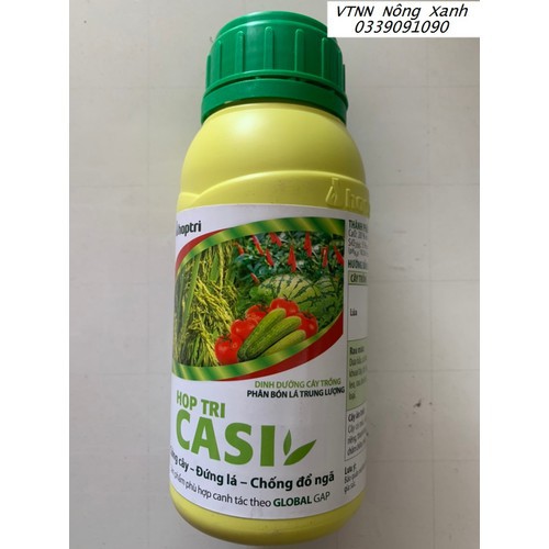 Phân bón lá Hợp Trí CASI cứng cây chống rụng hoa nuôi trái - HT CASI