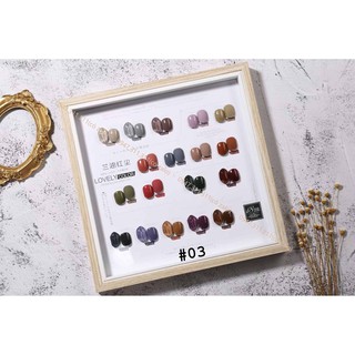 set sơn Nhật 18 màu có bảng màu sơn sẵn