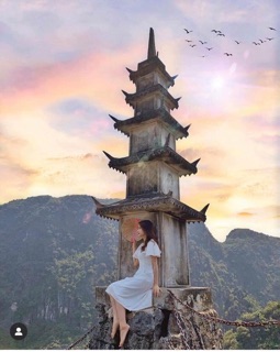 Đầm midi cánh tiên trắng ( Hình thật shop chụp)