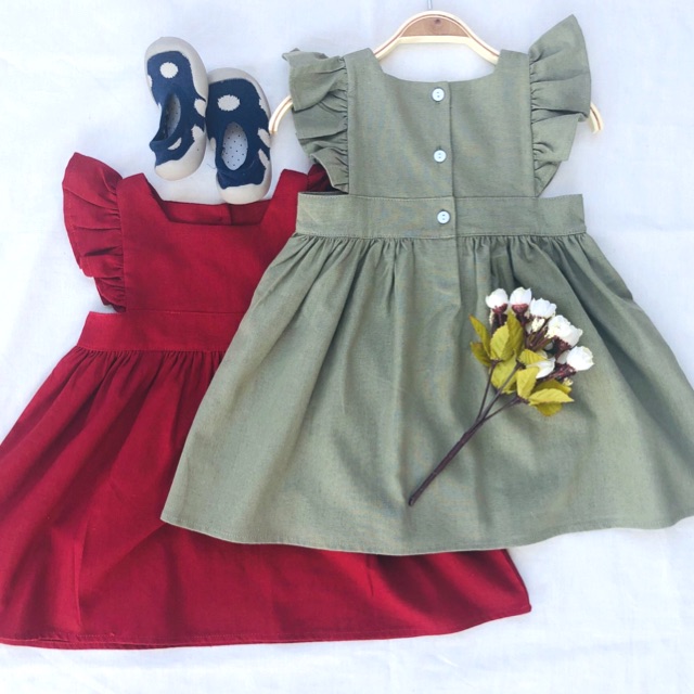 RẬP GIẤY (BẢN VẼ) TỰ MAY ĐẦM BÉ GÁI (Size 0-14 tuổi)