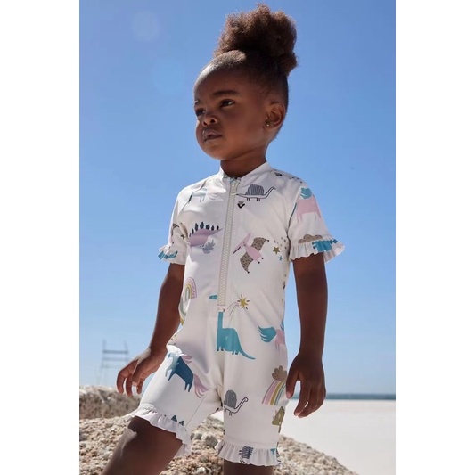 B151 - Bộ bơi khủng long ngựa bé gái