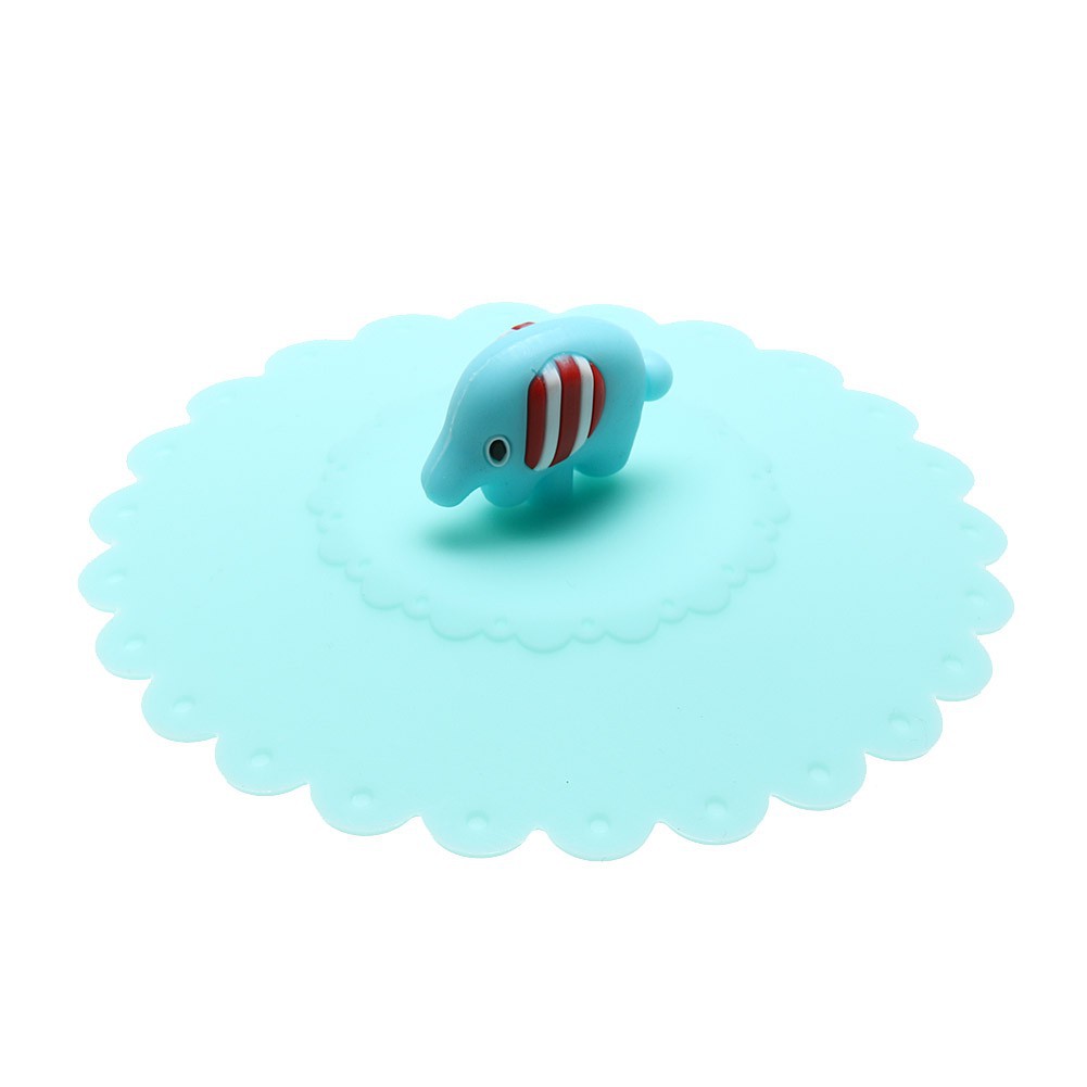 Nắp Silicone phối hình động vật dễ thương đậy cốc nước tiện dụng | BigBuy360 - bigbuy360.vn