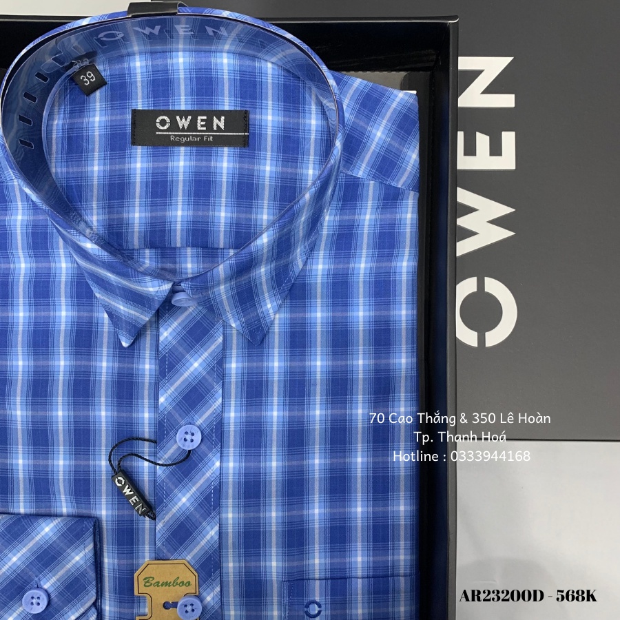 OWEN - Áo sơ mi dài tay Owen - Hàng mới về - AR23200D