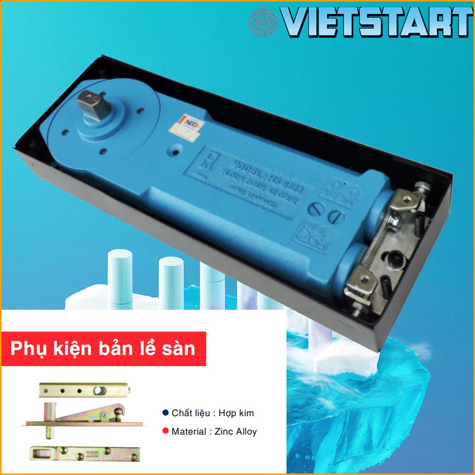 Bản lề sàn Inox304 NEO 8623 -Japan Standard 150kg