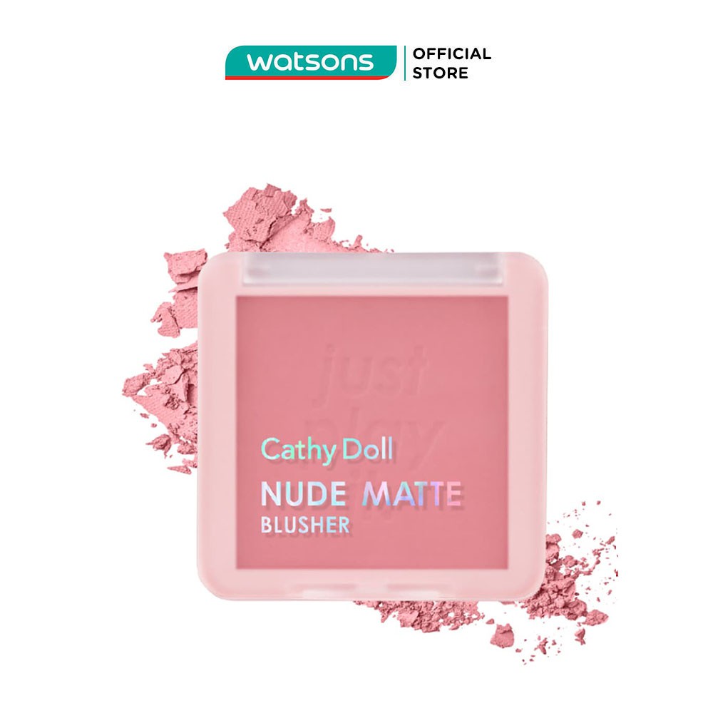 Phấn Má Hồng Cathy Doll Nude Matte Blusher 6g