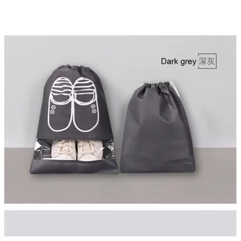 túi vải đựng giày dây rút chống bụi
