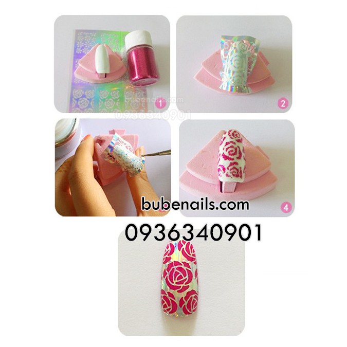 Giấy Vinyls tạo mẫu móng lẻ (part 1) - SALE ĐỒ NAIL