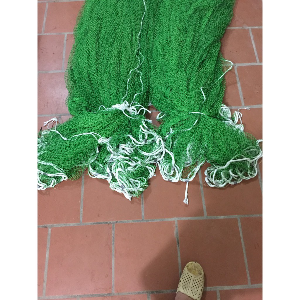 LƯỚI KÉO CÁ THỊT_VÉT CÁ_QUÉT CÁ -cao 2m dài 10m ,15m ,20m túi 5m  sợi dù 15 mắt lưới then 2