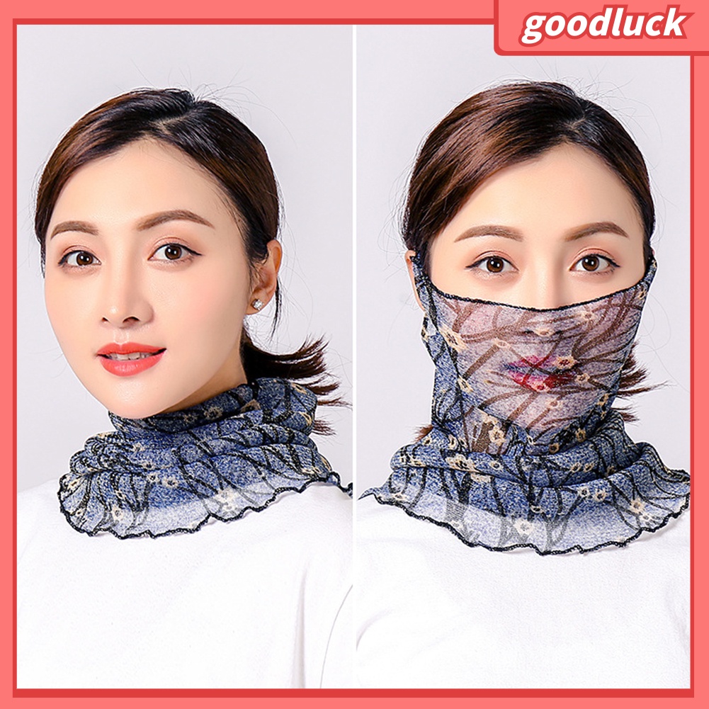 Khăn Choàng Đầu Họa Tiết Hoa Lá Thời Trang Cho Nữ