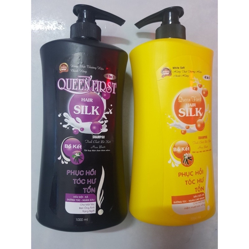 Dầu gội đầu bồ kết hoa bưởi Hair Silk 1000ml