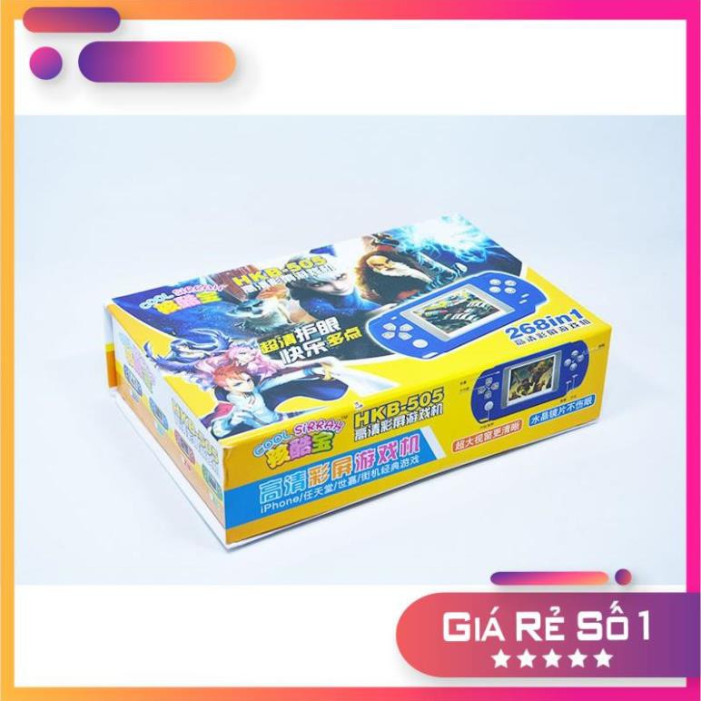 [Sỉ] Máy chơi game cầm tay 268 in 1 HKB 505