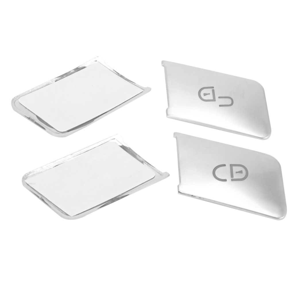 Set 4 Ốp Trang Trí Nút Bấm Cửa Xe Hơi Mercedes-Benz Gla Cla Glk Gle Cls Ml Gl A B C E-Class