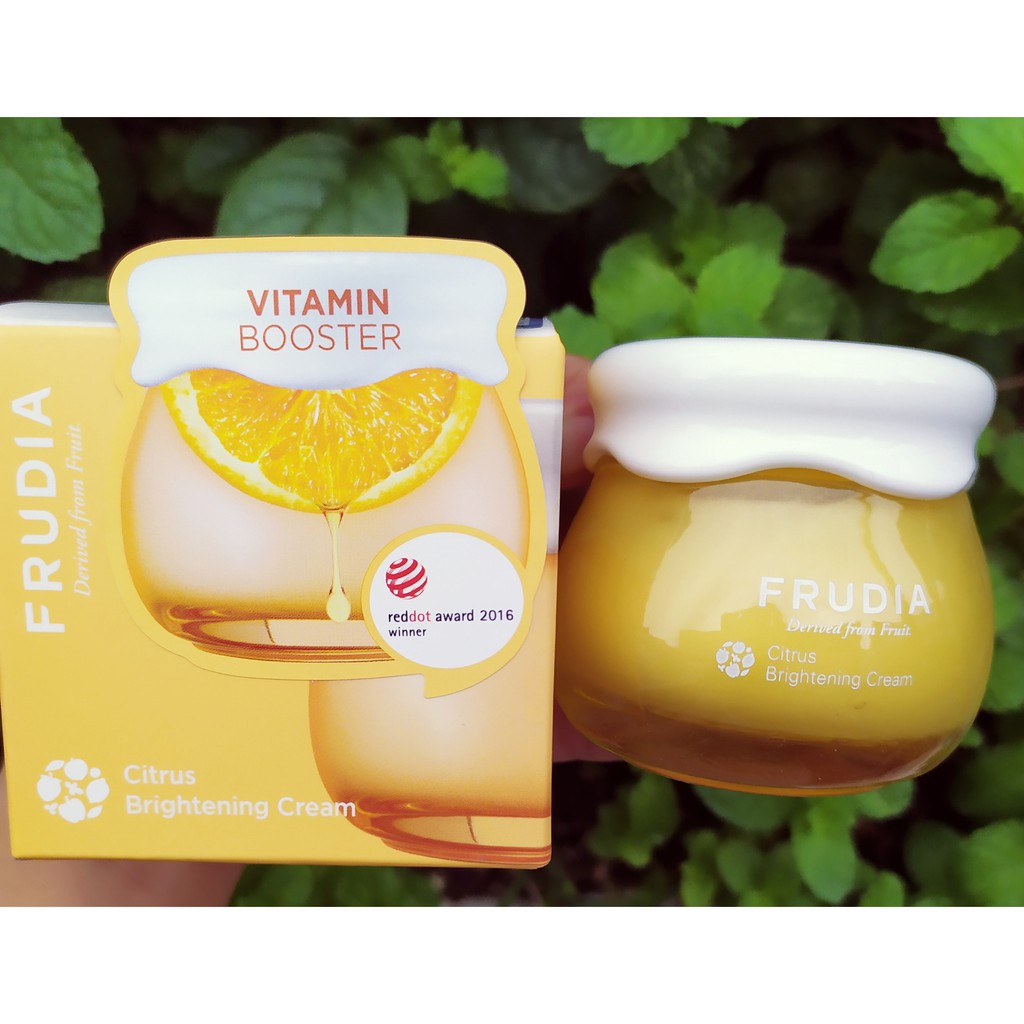 Kem Dưỡng Frudia Citrus Brightening Cream Trắng Sáng Da Chiết Xuất Cam Quýt 10g