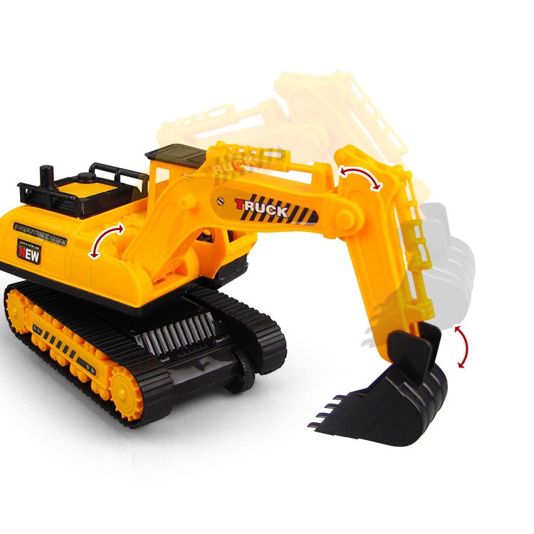Xe cần cẩu điều khiển từ xa - Xe cần cẩu điều khiển từ xa 2 chiều cho bé trai và bé gái