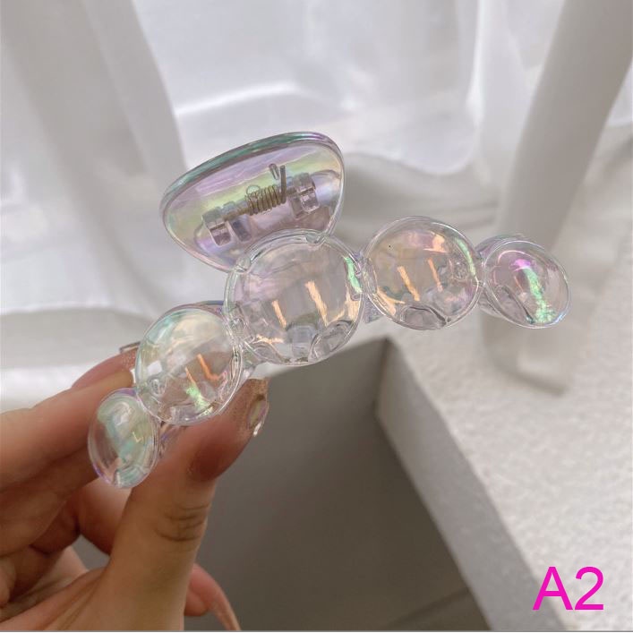 Kẹp tóc càng cua hologram size lớn hologram Orin K1700