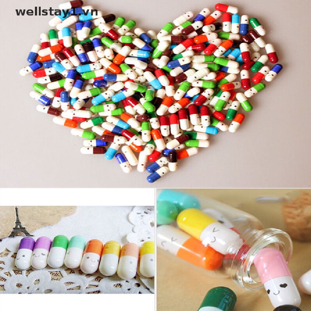 50 Viên Thuốc Con Nhộng Tình Bạn Dễ Thương Trong Một Hộp Thuốc Tình Bạn Tình Yêu