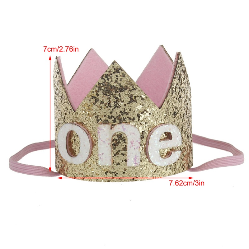 Băng Đô Vương Miện Công Chúa Dành Cho Bé Gái