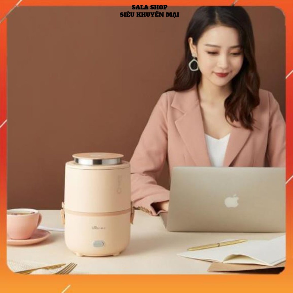 [Giá sập sàn] Hộp cơm cắm điện DFH-B15N1, nấu chín, hâm nóng, giữ nhiệt cho thức ăn