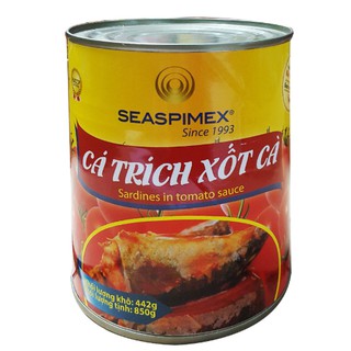 Cá trích sốt cà SeasPimex hộp 850g