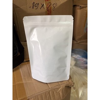 Túi zip trăng sữa, zipper trắng bóng - BAO BÌ VUI