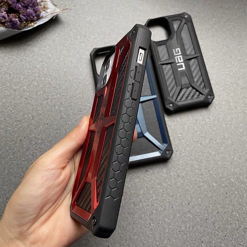 UAG Ốp Lưng Sợi Carbon Chống Sốc Cho Iphone 13 pro max 12 Pro Max 12 Mini 11 Pro Max Xs Max X / Xs Xr 7 / 8 Plus 7 / 8 / Se 2020 6 / 6s Plus 6 / 6s