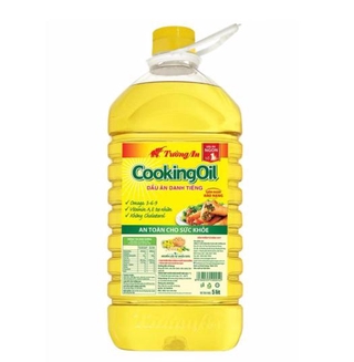Chai Dầu Ăn Cao Cấp Tường An Cooking 5L - Hàng Chính Hãng Date Mới