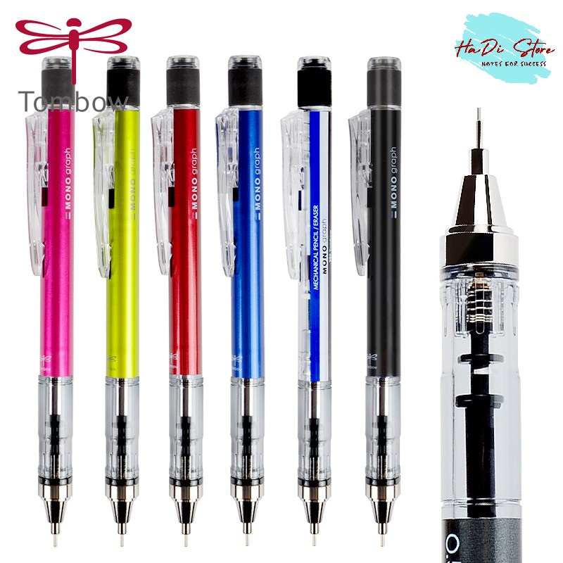 [HADI] Bút chì bấm cơ học TOMBOW MONO GRAPH chọn size chọn màu (Mã SP:TB-B-MoGra)