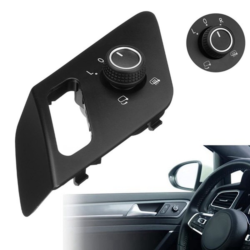Kem Dưỡng Da 5G 5G 5G Chất Lượng Cao0959565 Núm Vặn Điều Chỉnh Gương Chiếu Hậu Cho VW Golf 7 VII MK7 2014 2015 2016 2017 2018
