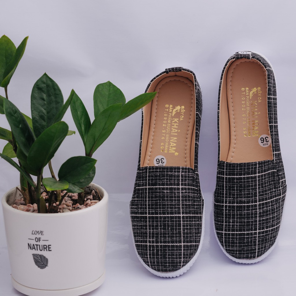 GIÀY LƯỜI Ô VUÔNG💕𝑭𝑹𝑬𝑬𝑺𝑯𝑰𝑷💕[Giá gốc tận xưởng] | BigBuy360 - bigbuy360.vn