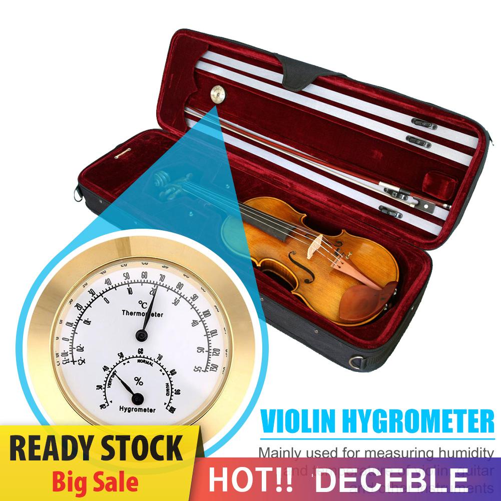 Nhiệt Kế Mini Đo Độ Ẩm Cho Vỏ Đàn Violin Guitar
