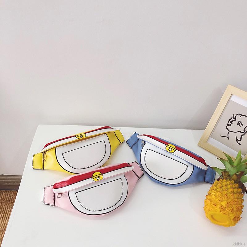 Túi Đeo Chéo Hàn Quốc In Hoạt Hình Cho Bé