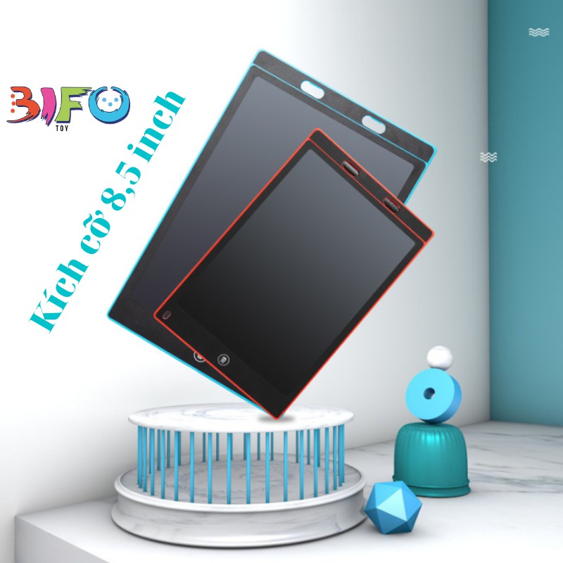 [8-12 INCH] Bảng viết, bảng vẽ điện tử thông minh LCD tự xóa có khóa màn hình đồ chơi giáo dục thông minh học tập