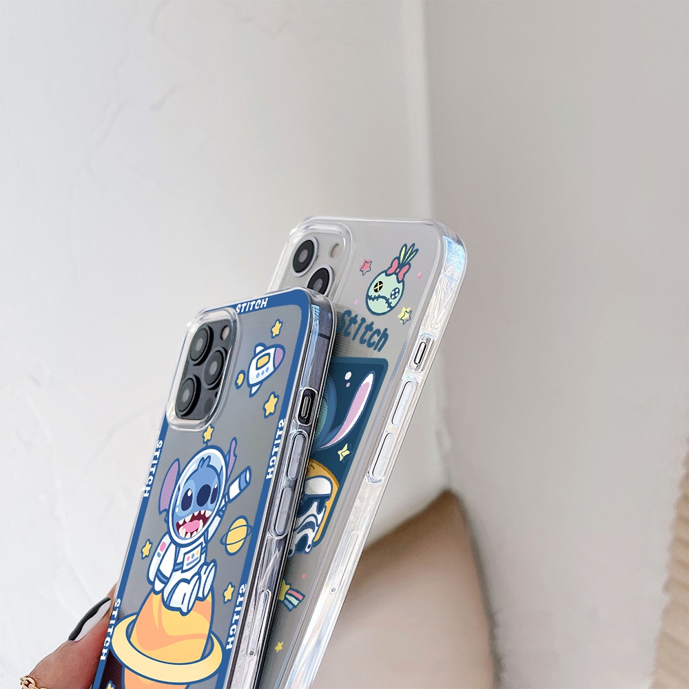 Ốp Điện Thoại Tpu Mềm Chống Sốc In Hình Stitch Disney Cho iPhone 11 12 13 pro max XS X XR XSMax 7 8 6 6s plus SE 2020