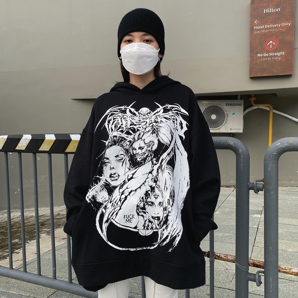 Áo hoodie VAH studio SNAKE Áo khoác nỉ hoodie vah.studio chất nỉ bông hàng vah chính hãng