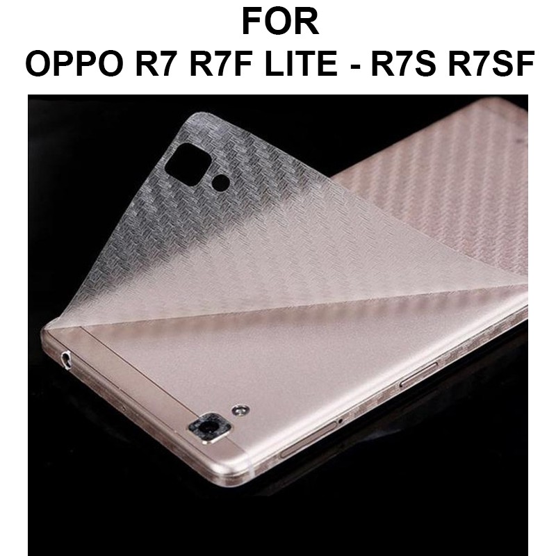Ốp Lưng Carbon Chống Trầy Cho Oppo R7 R7F Lite - R7S R7Sf