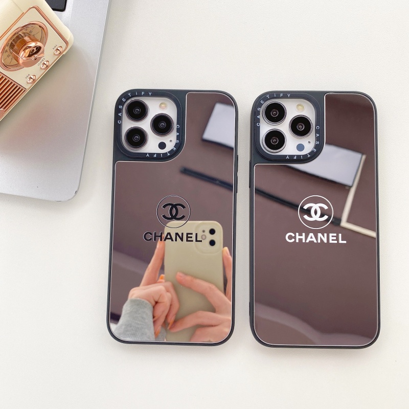 Ốp Điện Thoại Mặt Gương Chống Sốc Chống Rơi Cho iPhone 13 12 11 Pro Max XS XR X