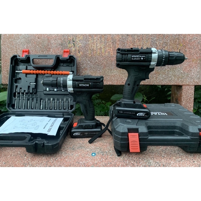 Máy khoan pin 3 chức năng Hitachi