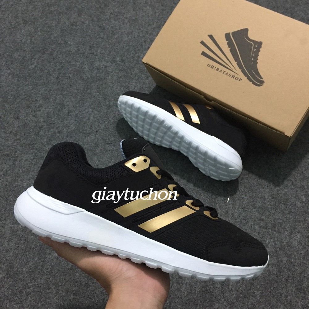 🎯Giày Thể Thao Sneaker Nam Nữ (ĐEN/VÀNG) - GTC201