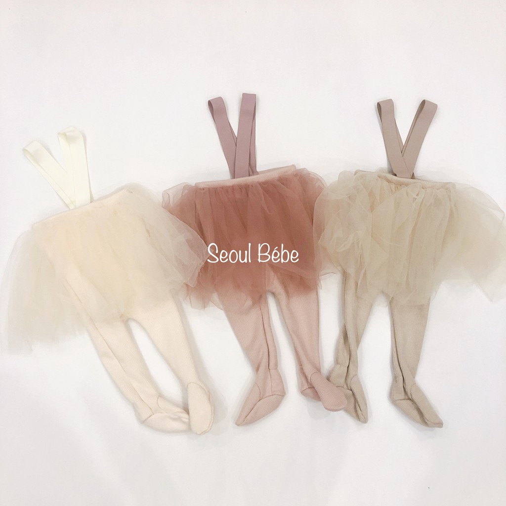 Quần legging chân váy ballet legging liền bàn made in Korea