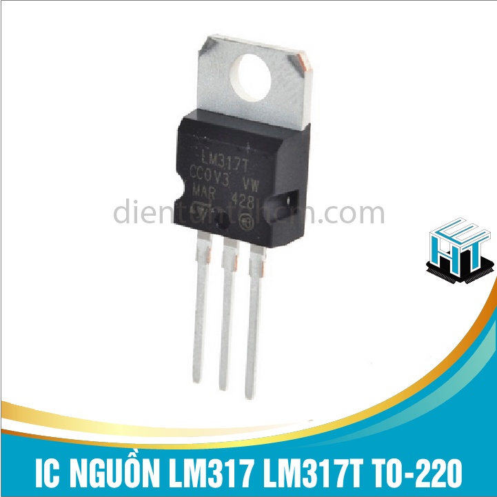 Combo 4 con IC NGUỒN LM317 LM317T TO-220