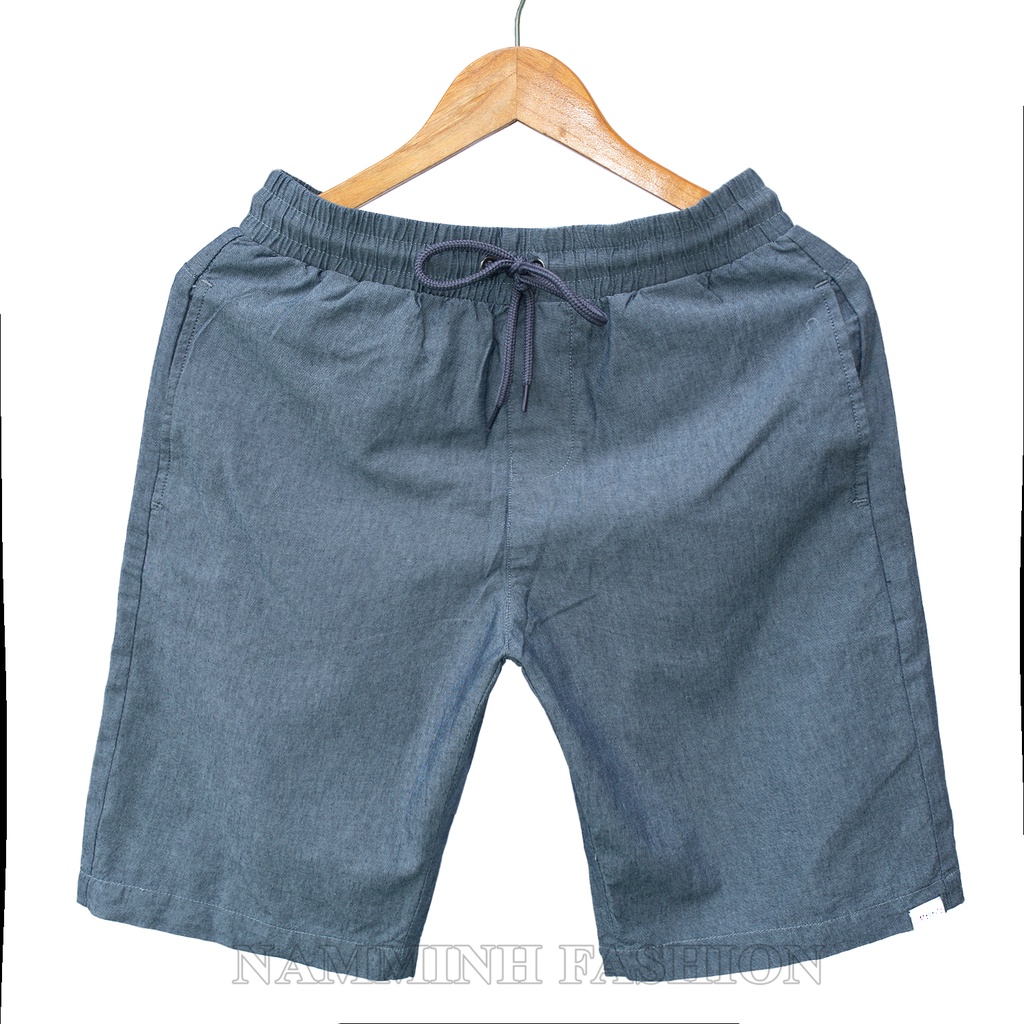 Quần Short Nam Vải Linen Cao Cấp Co Giãn