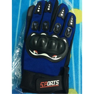 Găng Tay Gù Kín Ngón Sports Đi Phượt Xịn - Màu Đen
