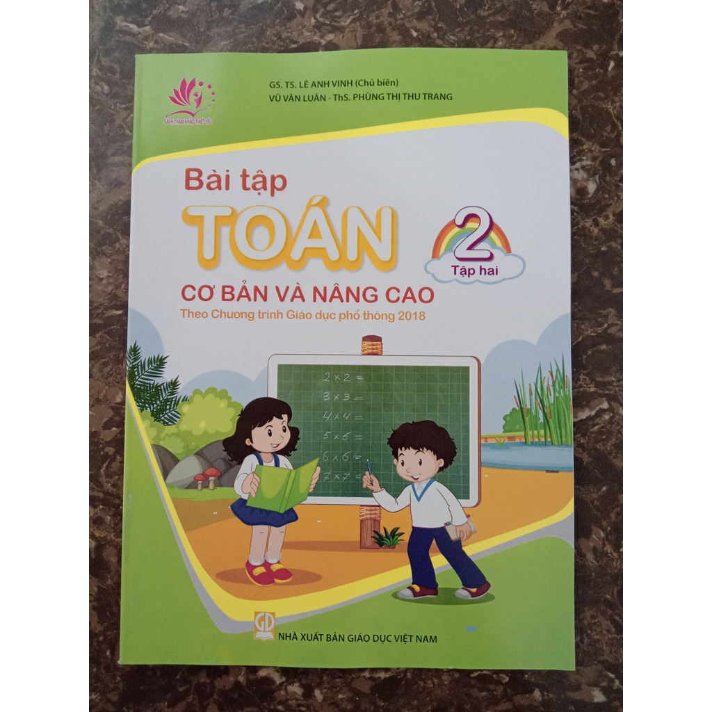 Sách - Bài tập toán cơ bản và nâng cao lớp 2 tập 2